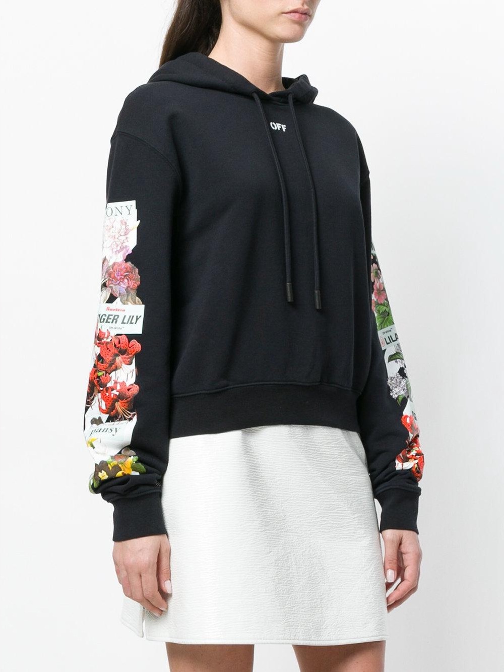Off White Flower Shop Hoodie size XS